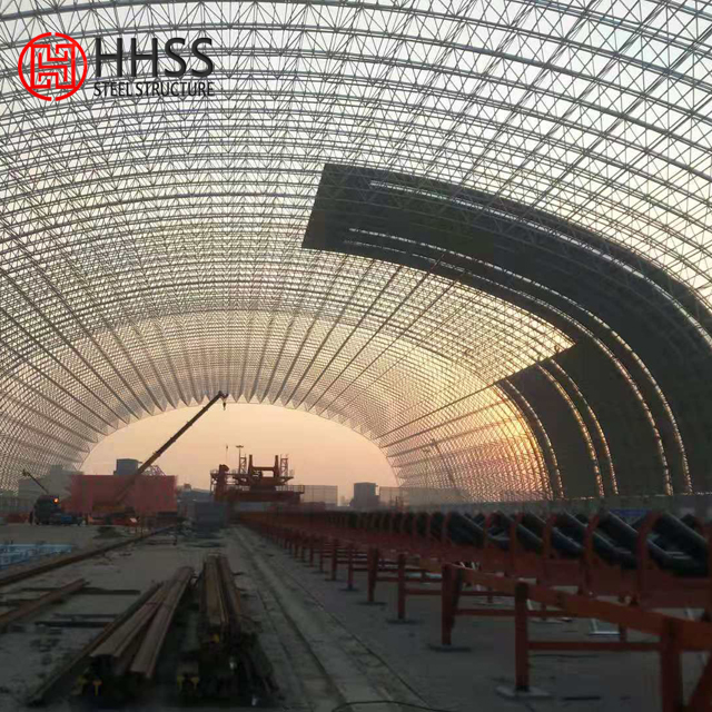 On-site welding safety measures for grid structure installation